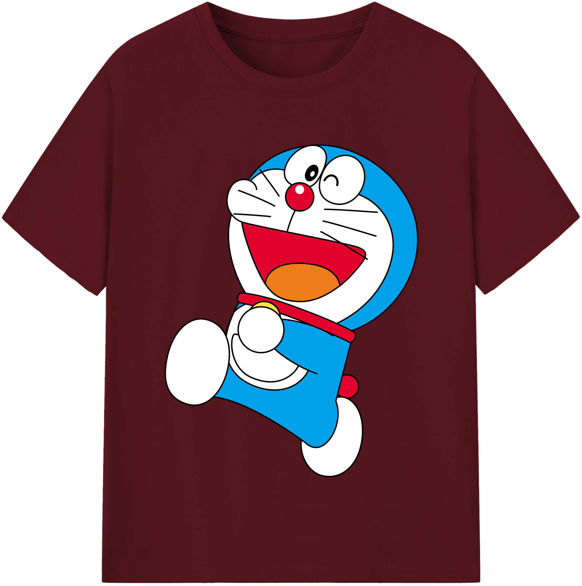 （画像用） ドラえもん Doraemon 綿100％半袖Tシャツ（フロントプリント）